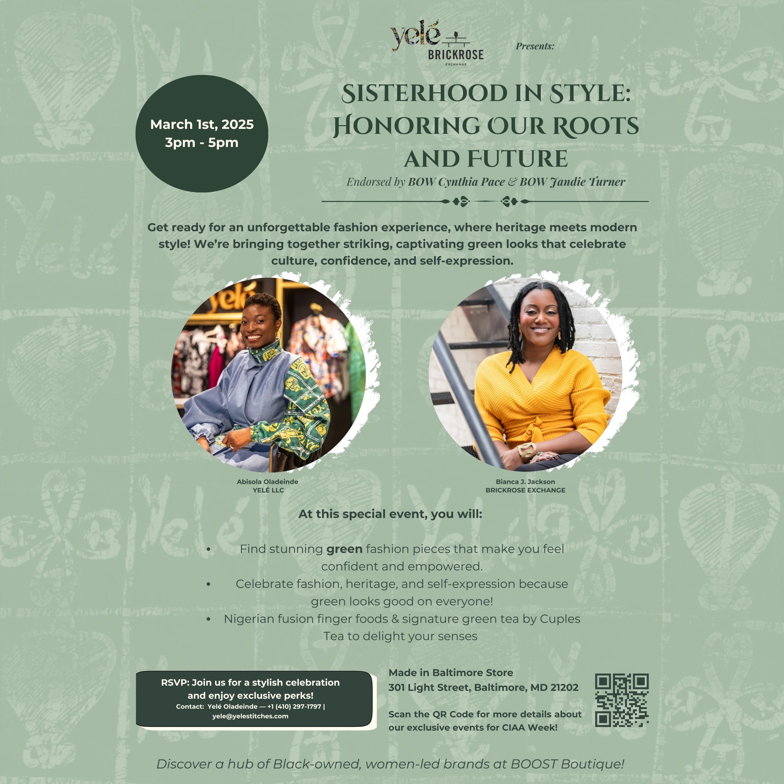 Private Event with Bow Women (1080 x 1080 mm)